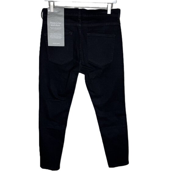 NWT Everlane Mid-Rise Skinny Black  Jeans, Size 30R - Picture 2 of 8